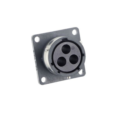 UTGX0142G1S by Souriau-Sunbank by Eaton - CONNECTOR RECPT HSG FMALE 3POS PNL MT