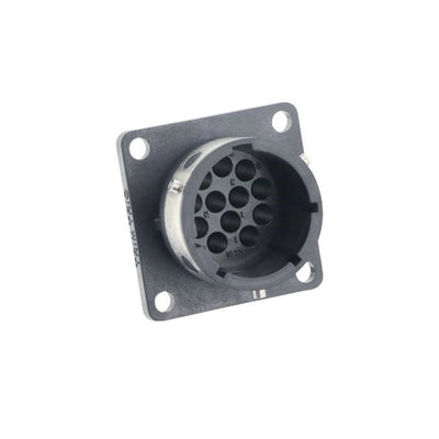 UTGX01492P by Souriau-Sunbank by Eaton - CONNECTOR RECPT HSG MALE 12POS PNL MT