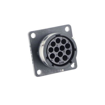 UTGX01492S by Souriau-Sunbank by Eaton - CONNECTOR RECPT HSG FMALE 12POS PNL MT