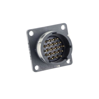 UTGX014D19P by Souriau-Sunbank by Eaton - CONNECTOR RECPT MALE 19POS SOLDER
