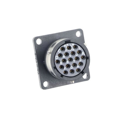 UTGX014D19S by Souriau-Sunbank by Eaton - CONNECTOR RECPT FMALE 19POS SOLDER