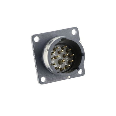 UTGX014E15P by Souriau-Sunbank by Eaton - CONNECTOR RECPT MALE 15POS SOLDER CUP