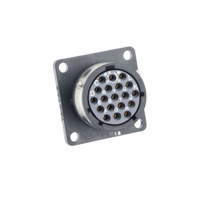 UTGX014E19S by Souriau-Sunbank by Eaton - CONNECTOR RECPT FMALE 19P SOLDER CUP