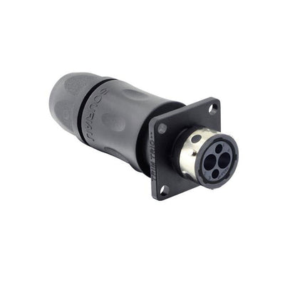 UTGX0JC102W2S by Souriau-Sunbank by Eaton - CONNECTOR RECPT HSG F 4P INLINE PNL MT