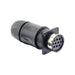 UTGX0JC1210S by Souriau-Sunbank by Eaton - CONNECTOR RCP HSG F 10P INLINE PNL MT