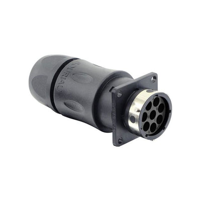 UTGX0JC128S by Souriau-Sunbank by Eaton - CONNECTOR RECPT HSG F 8P INLINE PNL MT