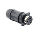 UTGX0JC1412S by Souriau-Sunbank by Eaton - CONNECTOR RCP HSG F 12P INLINE PNL MT