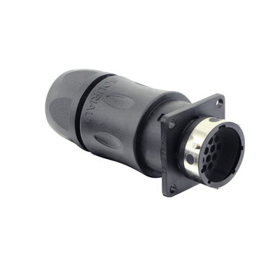 UTGX0JC1419P by Souriau-Sunbank by Eaton - CONNECTOR RCP HSG M 19P INLINE PNL MT