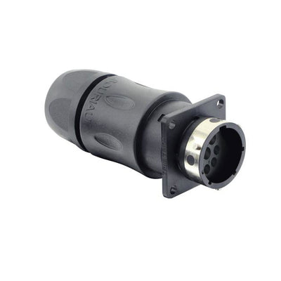 UTGX0JC148P by Souriau-Sunbank by Eaton - CONNECTOR RCP HSG ML 8P INLINE PNL MT