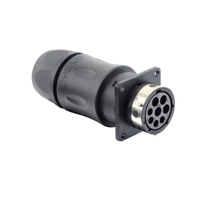 UTGX0JC148S by Souriau-Sunbank by Eaton - CONNECTOR RECPT HSG F 8P INLINE PNL MT