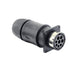 UTGX0JC148S by Souriau-Sunbank by Eaton - CONNECTOR RECPT HSG F 8P INLINE PNL MT
