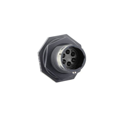 UTGX7106P by Souriau-Sunbank by Eaton - CONNECTOR RECPT HSG MALE 6POS PNL MNT