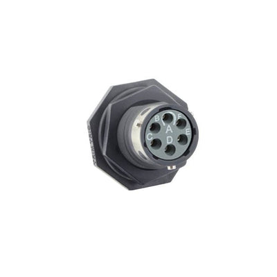 UTGX710D6S by Souriau-Sunbank by Eaton - CONNECTOR RECPT FMALE 6POS SOLDER