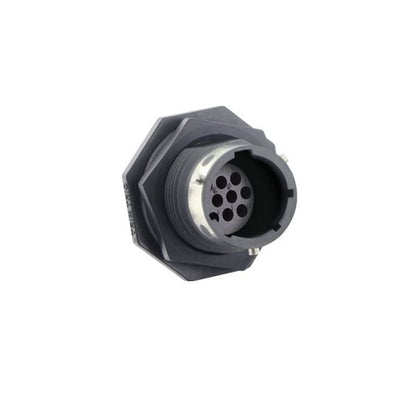 UTGX71210P by Souriau-Sunbank by Eaton - CONNECTOR RECPT HSG MALE 10POS PNL MT