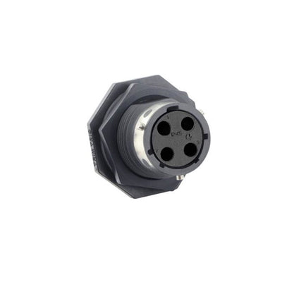 UTGX7124S by Souriau-Sunbank by Eaton - CONNECTOR RECPT HSG FMALE 4POS PNL MT