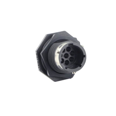 UTGX7128P by Souriau-Sunbank by Eaton - CONNECTOR RECPT HSG MALE 8POS PNL MNT