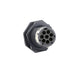 UTGX7128S by Souriau-Sunbank by Eaton - CONNECTOR RECPT HSG FMALE 8POS PNL MT