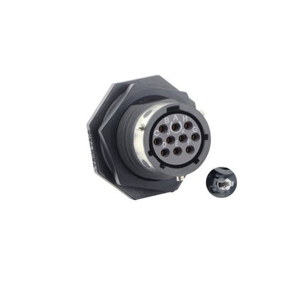 UTGX712D10S32 by Souriau-Sunbank by Eaton - CONNECTOR RECPT FMALE 10POS SOLDER