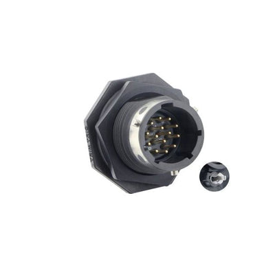 UTGX712D14P32 by Souriau-Sunbank by Eaton - CONNECTOR RECPT MALE 14POS SOLDER