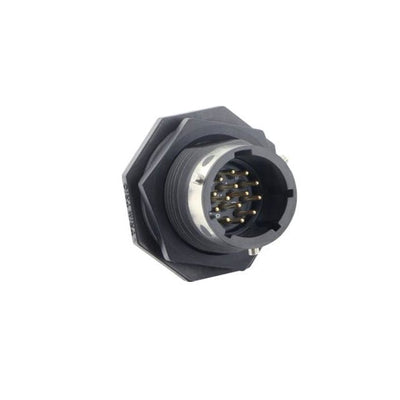 UTGX712D14P by Souriau-Sunbank by Eaton - CONNECTOR RECPT MALE 14POS SOLDER