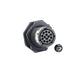 UTGX712D14S32 by Souriau-Sunbank by Eaton - CONNECTOR RECPT FMALE 14POS SOLDER