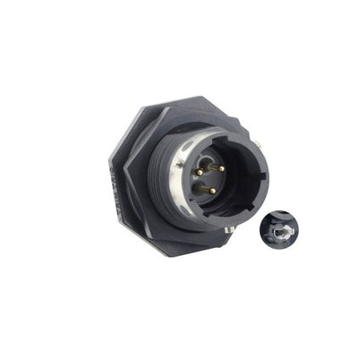 UTGX712D3P32 by Souriau-Sunbank by Eaton - CONNECTOR RECPT MALE 3POS SOLDER