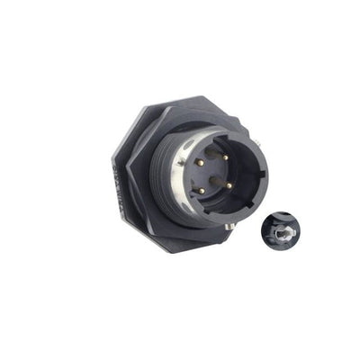 UTGX712D4P32 by Souriau-Sunbank by Eaton - CONNECTOR RECPT MALE 4POS SOLDER