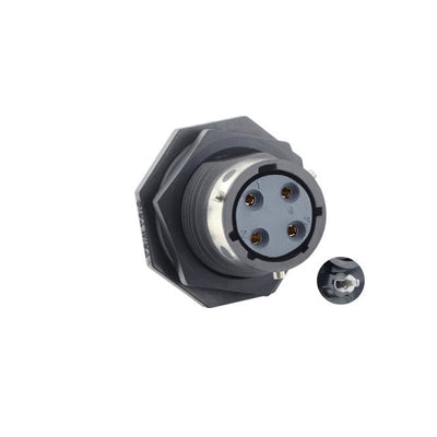 UTGX712D4S32 by Souriau-Sunbank by Eaton - CONNECTOR RECPT FMALE 4POS SOLDER