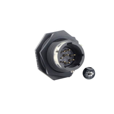 UTGX712D8P32 by Souriau-Sunbank by Eaton - CONNECTOR RECPT MALE 8POS SOLDER
