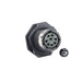 UTGX712D8S32 by Souriau-Sunbank by Eaton - CONNECTOR RECPT FMALE 8POS SOLDER