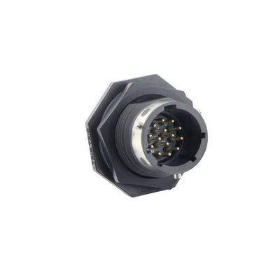 UTGX712E14P by Souriau-Sunbank by Eaton - CONNECTOR RECPT MALE 14POS SOLDER CUP