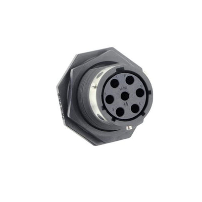 UTGX7147S by Souriau-Sunbank by Eaton - CONNECTOR RECPT HSG FMALE 7POS PNL MT