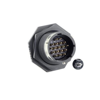 UTGX714D18P32 by Souriau-Sunbank by Eaton - CONNECTOR RECPT MALE 18POS SOLDER