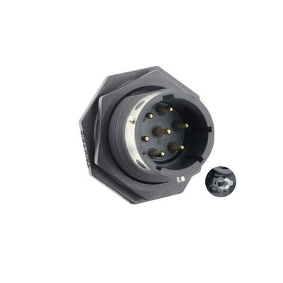 UTGX714D7P32 by Souriau-Sunbank by Eaton - CONNECTOR RECPT MALE 7POS SOLDER