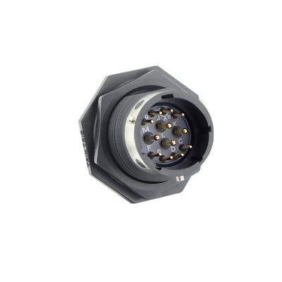 UTGX714E12P by Souriau-Sunbank by Eaton - CONNECTOR RECPT MALE 12POS SOLDER CUP