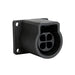 UTL0103G1S by Souriau-Sunbank by Eaton - CONNECTOR RECPT HSNG F/M 4POS PNL MNT