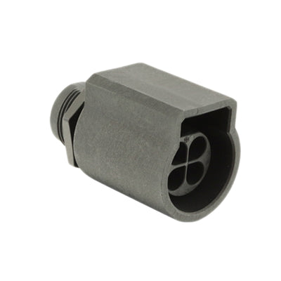 UTL7103G1S by Souriau-Sunbank by Eaton - CONNECTOR RECPT HSNG F/M 4POS PNL MNT