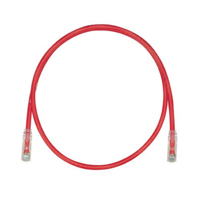 UTPSP1RDY by Panduit Corp - COPPER PATCH CORD, CAT 6, RED UT