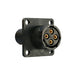 UTS0104S by Souriau-Sunbank by Eaton - CONNECTOR RECPT HSNG FMALE 4POS PNL MT