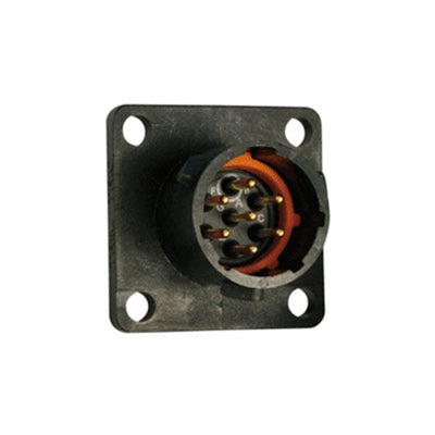 UTS010D7P by Souriau-Sunbank by Eaton - CONNECTOR RECPT MALE 7POS GOLD SOLDER