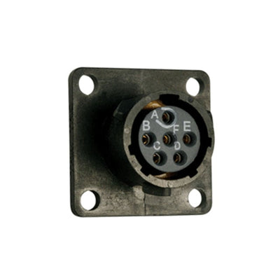UTS010D98S by Souriau-Sunbank by Eaton - CONNECTOR RECPT FMALE 6POS GOLD SOLDER