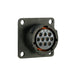 UTS012D10S by Souriau-Sunbank by Eaton - CONNECTOR RECPT FMALE 10POS GOLD SLDR