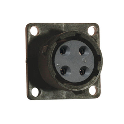 UTS012D4S by Souriau-Sunbank by Eaton - CONNECTOR RECPT FMALE 4POS GOLD SOLDER