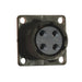 UTS012D4S by Souriau-Sunbank by Eaton - CONNECTOR RECPT FMALE 4POS GOLD SOLDER