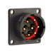 UTS0147P by Souriau-Sunbank by Eaton - CONNECTOR RECPT HSNG MALE 7POS PNL MT