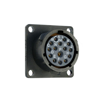 UTS014D15S by Souriau-Sunbank by Eaton - CONNECTOR RECPT FMALE 15POS GOLD SLDR