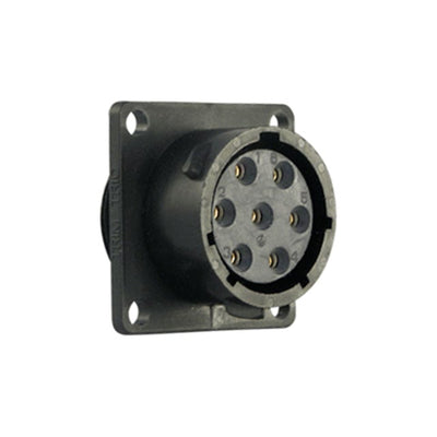 UTS014E7S by Souriau-Sunbank by Eaton - CONNECTOR RECPT FMALE 7P GOLD SLDR CUP