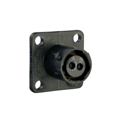 UTS08D2S by Souriau-Sunbank by Eaton - CONNECTOR RECPT FMALE 2POS GOLD SOLDER