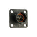 UTS08D33P by Souriau-Sunbank by Eaton - CONNECTOR RECPT MALE 3POS GOLD SOLDER