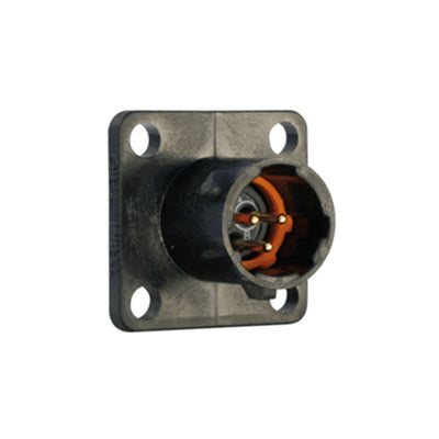 UTS08D3P by Souriau-Sunbank by Eaton - CONNECTOR RECPT MALE 3POS GOLD SOLDER